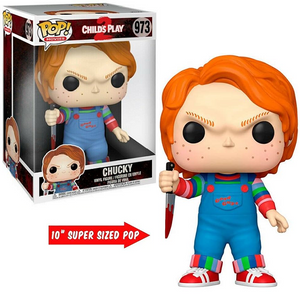 Chucky #973 - Childs Play 2 Funko Pop! Movies [10-Inch Minor Box Damage]