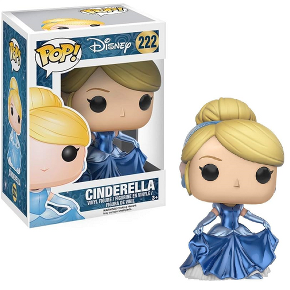 Metallic Cinderella Dancing Funko Pop 222 Vinyl Figure