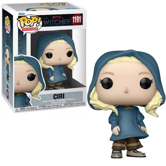 Ciri #1191 Funko Pop from The Witcher TV in box and out of box