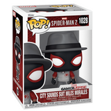 City Sounds Suit Miles Morales #1028 Spider-Man 2 Gamerverse Funko Pop in box only  