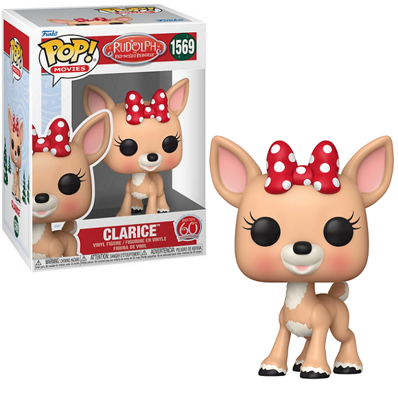 Clarice #1569 - Rudolph The Red-Nosed Reindeer Funko Pop! Movies