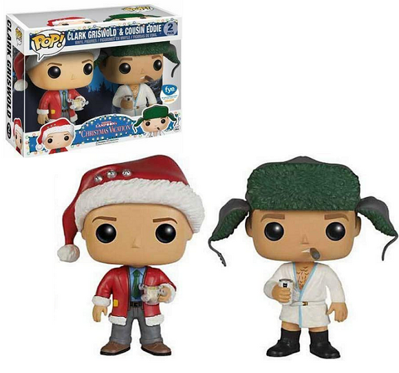 Clark Griswold & Cousin Eddie - Christmas Vacation Funko Pop! [FYE Exclusive]