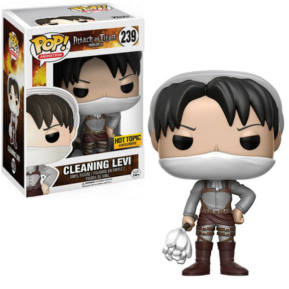 Cleaning Levi #239 – Attack on Titan Funko Pop! Animation [Hot Topic Exclusive]