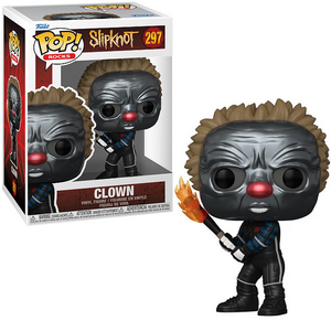 Clown #297 - Slipknot Funko Pop! Rocks [Metallic]