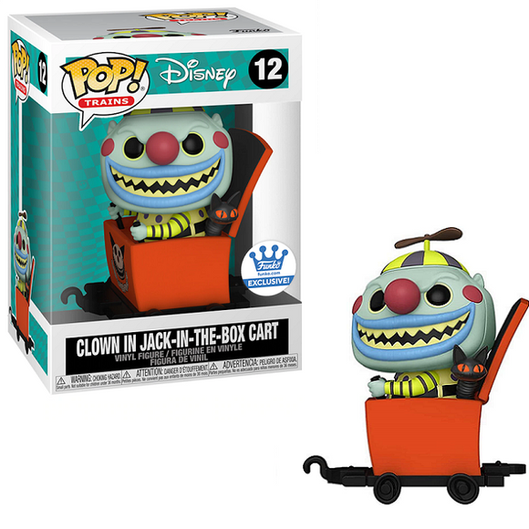 Clown in Jack-In-The-Box Cart #12 - Nightmare Before Christmas Funko Pop! Trains [Funko Exclsuive]