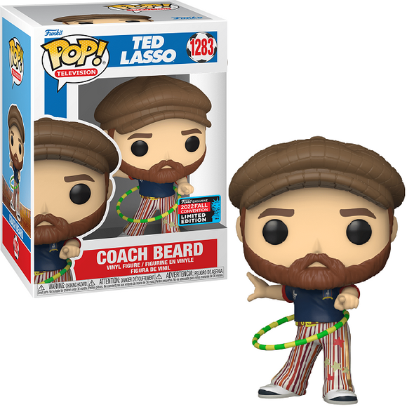 Coach Beard Funko Pop #1283 2022 Fall Convention Exclusive from Ted Lasso