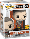 Cobb Vanth #484 Star Wars No Helmet Chase Funko Pop in box