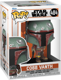 Cobb Vanth wearing helmet #484 Star Wars Mandalorian Funko Pop collectible in original box