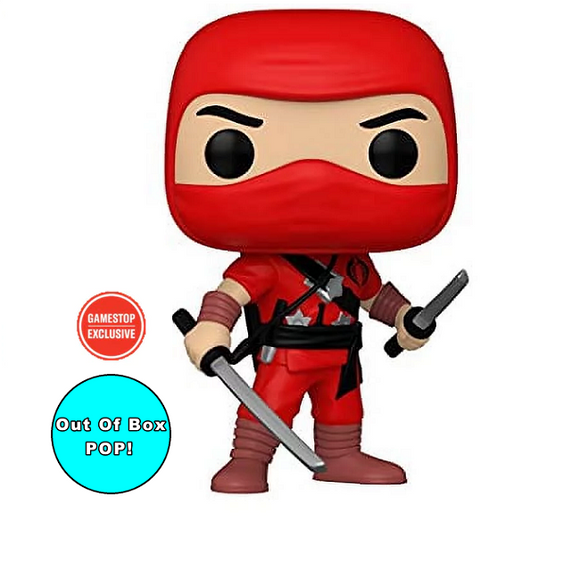 Cobra Red Ninja #79 [OOB] – GI Joe Funko Pop! Retro Toys [GameStop Exclusive]