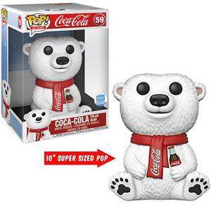 Coca-Cola Polar Bear #59 – Coca-Cola Funko Pop! Ad Icons [10-Inch Funko Limited Edition]