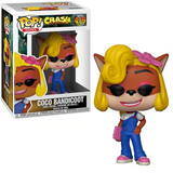 Coco Bandicoot #419 Funko Pop Games figure in box and out of box