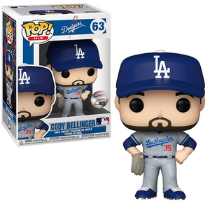 Cody Bellinger #63 – Dodgers Funko Pop! MLB [Road Uniform]