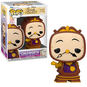 Cogsworth #1133 - Disney Beauty & Beast Funko Pop!