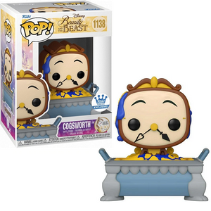 Cogsworth #1138 - Beauty and the Beast Funko Pop! [Funko Exclusive]