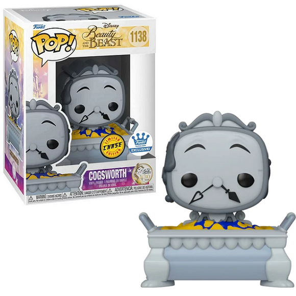 Cogsworth #1138 - Disney Beauty and the Beast Funko Pop! [Funko Exclusive Chase]