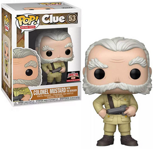 Colonel Mustard with Revolver #53 - Clue Funko Pop! Retro Toys [2021 TargetCon Exclusive]