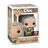 Colonel Mustard #53 Clue Funko Pop! in display box
