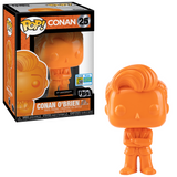 Conan O'Brien (Orange) #25 25th Anniversary SDCC 2019 Exclusive Funko Pop in and out of box
