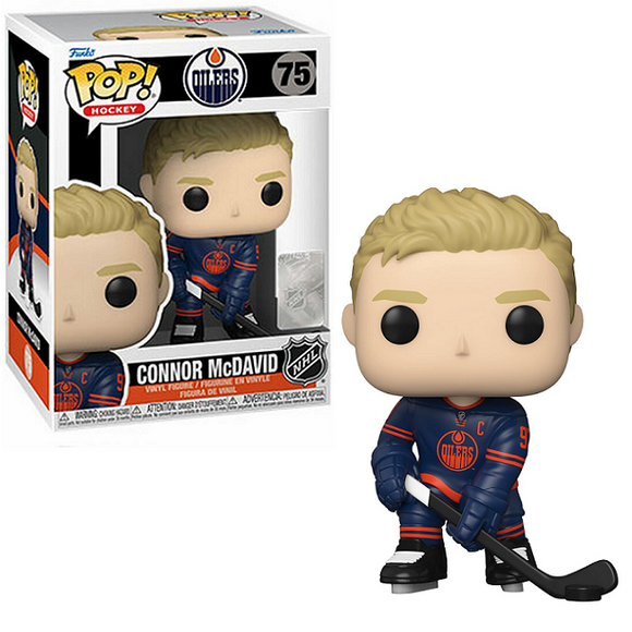 Connor McDavid #75 - Oilers Funko Pop! Hockey [Third Uniform]