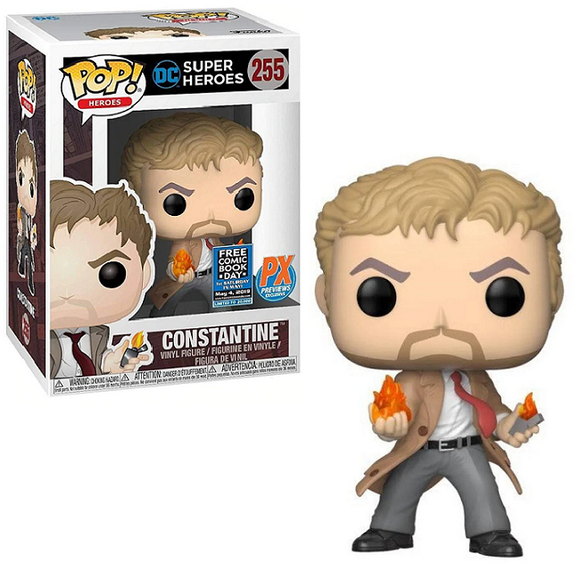 Constantine #255- DC Super Heroes Funko Pop! Heroes [PX Exclusive]