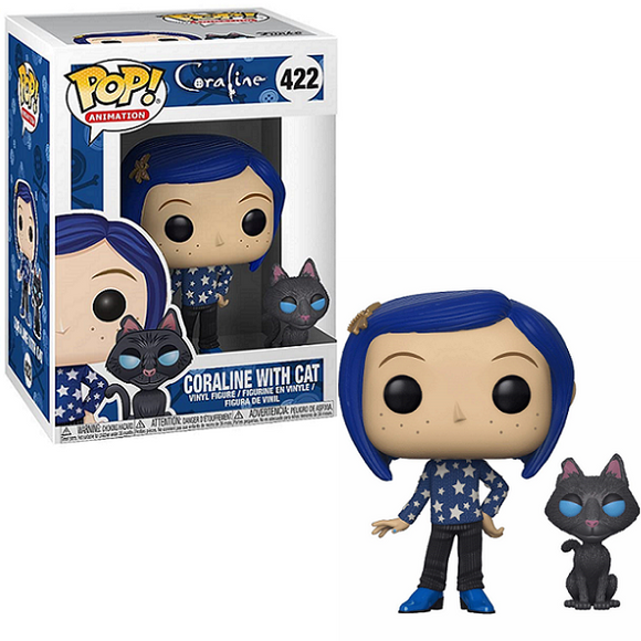 Coraline with Cat #422 – Coraline Funko Pop! Animation [Minor Box Damage]