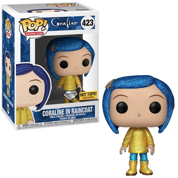 Coraline in Raincoat 423 Diamond Funko Pop Exclusive