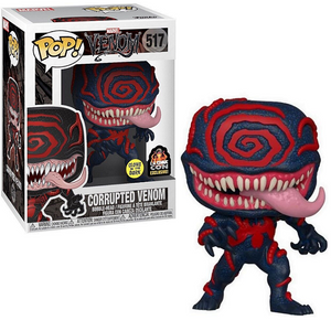 Corrupted Venom #517 - Marvel Venom Funko Pop! [GITD LA Comic Con Exclusive]