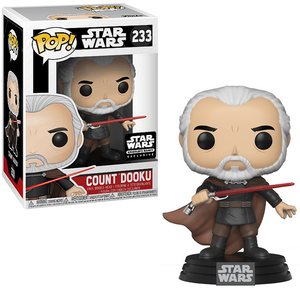 Count Dooku #233 - Star Wars Funko Pop! [Smugglers Bounty Exclusive]