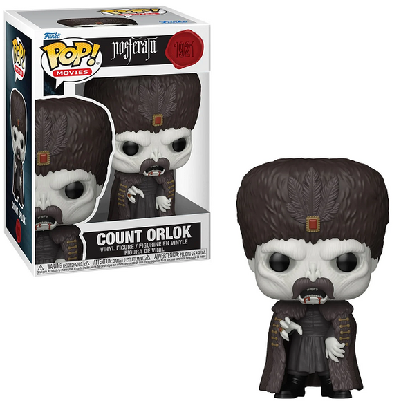 Count Orlok #1921 Nosferatu 2025 Funko Pop in box and out of box