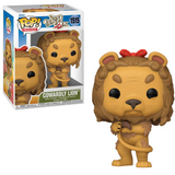 Cowardly Lion #1515 The Wizard of Oz 85th Funko Pop figure in box and out of box with detailed mane and timid pose