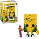 Crayon Box 8pc #131 Crayola Funko Pop in box and out of box