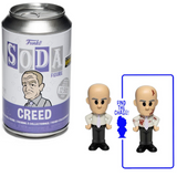 Creed The Office Funko Soda figure in can and out of can