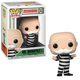 Mr. Monopoly In Jail #32 Monopoly Funko Pop figure in box and out of box