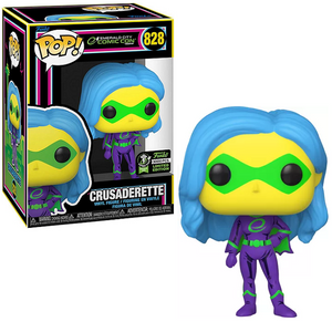 Crusaderette #828 - Emerald City Comic Con Funko Pop! [Blacklight ECCC Exclusive Lmtd 3000 Pcs]