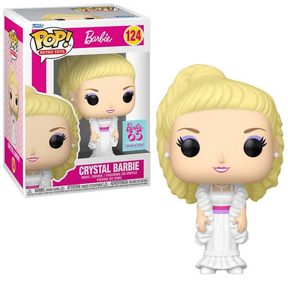 Crystal Barbie #124 - Barbie 65th Funko Pop! Retro Toys