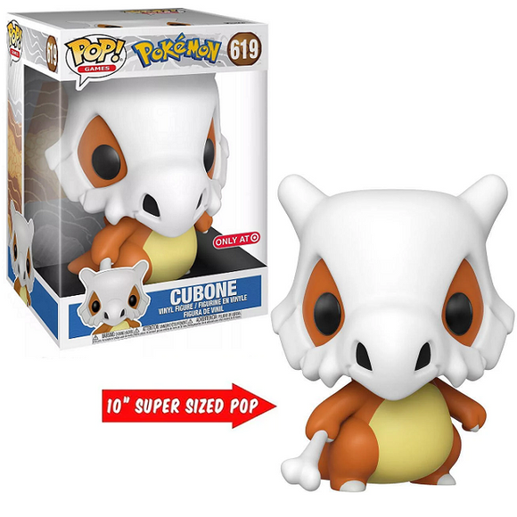 Cubone #619 – Pokemon Funko Pop! Games [10-Inch Target Exclusive]