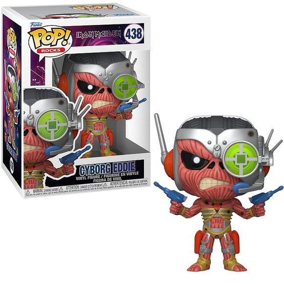 Cyborg Eddie #438 - Iron Maiden Funko Pop! Rocks