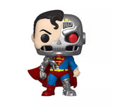 Cyborg Superman #346 Superman Funko Pop Heroes 2020 Summer Convention Exclusive out of box view