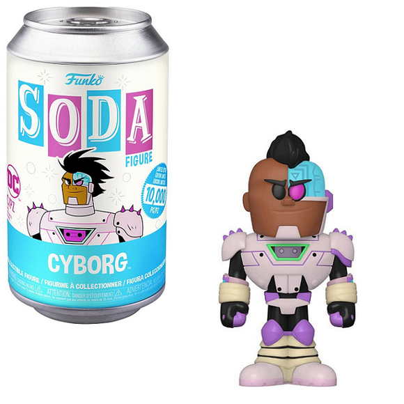 Cyborg – Teen Titans Go! Funko Soda [Common Opened]