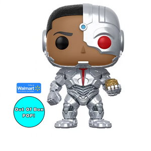 Cyborg and Mother Box #212 [OOB] - Justice League Funko Pop! Heroes [Walmart Exclusive]