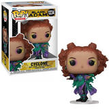 Cyclone #1234 Black Adam Funko Pop in box and out of box