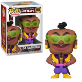 Da Samurai #1054 Samurai Jack Funko Pop figure with vibrant outfit and green visor