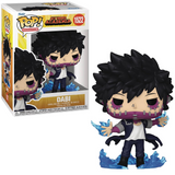 Dabi #1522 My Hero Academia Funko Pop shown in-box and out-of-box, front view