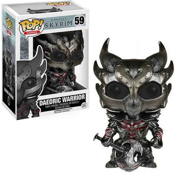 Daedric Warrior #59 - The Elder Scrolls V Skyrim Funko Pop! Games [Vaulted]