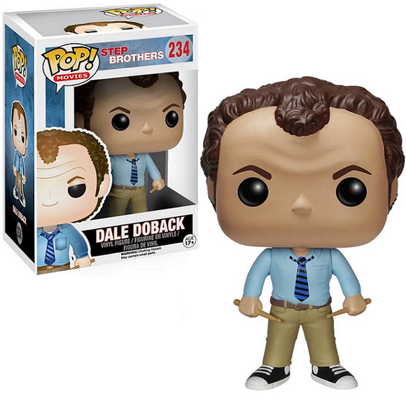 Dale Doback #234 – Step Brothers Funko Pop! Movies [Box Damage]