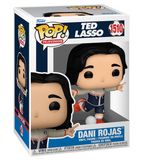 Dani Rojas #1510 Ted Lasso Funko Pop TV displayed in box, front view