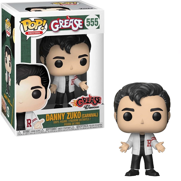 Danny Zuko Carnival #555 Grease Funko Pop