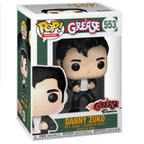 Danny Zuko #553 Grease Funko Pop — boxed display