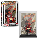 Daredevil #56 Marvel Comic Cover Funko Pop collectible in protective display case