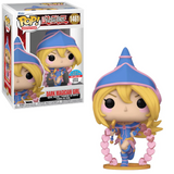 Dark Magician Girl #1461 Yu-Gi-Oh! Funko Pop shown in-box and out-of-box, front view